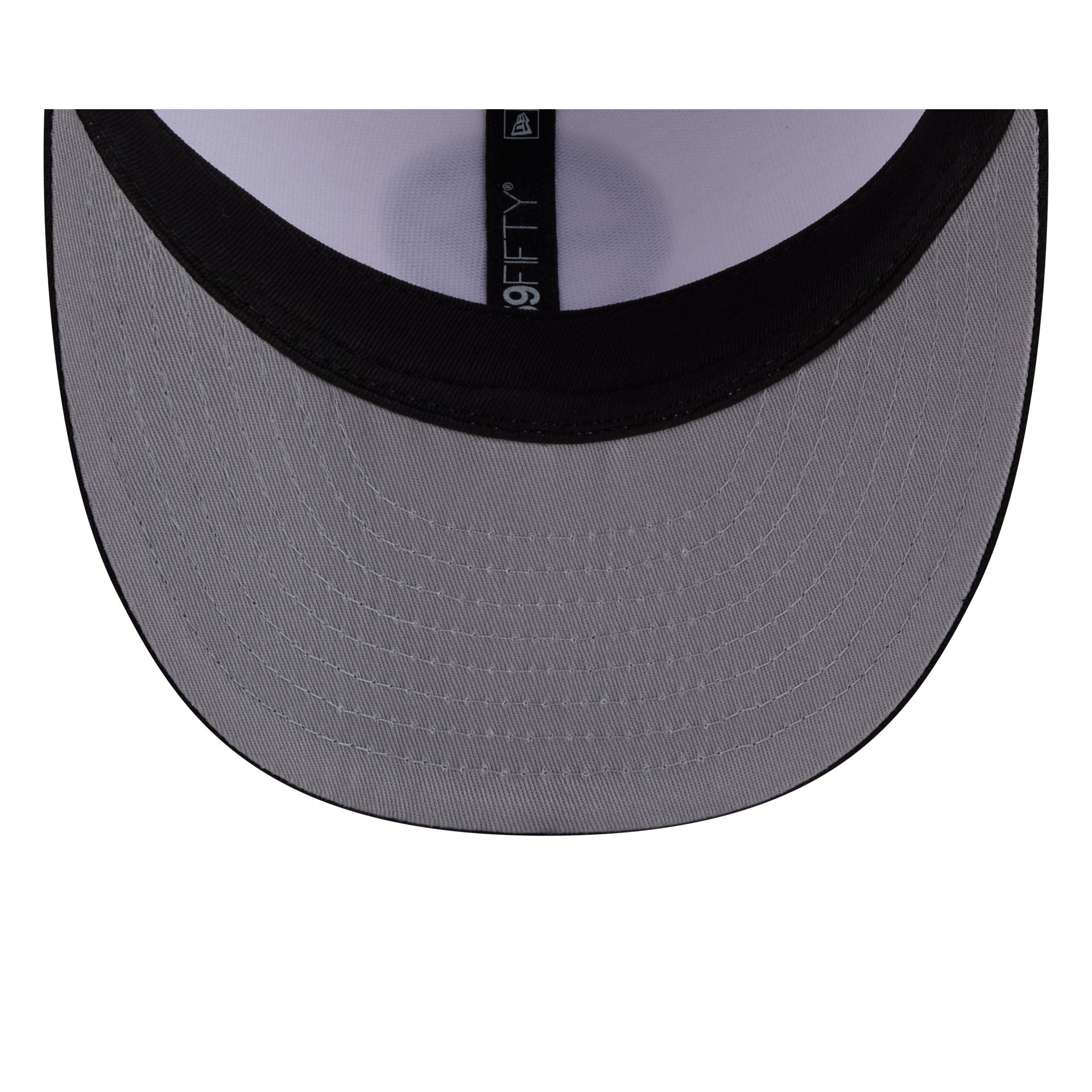 Pittsburgh Steelers 2026 Draft Black and White 59FIFTY Fitted Hat