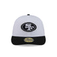 San Francisco 49ers 2026 Draft Black and White 59FIFTY Fitted Hat