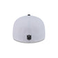 San Francisco 49ers 2026 Draft Black and White 59FIFTY Fitted Hat