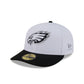 Philadelphia Eagles 2026 Draft Black and White 59FIFTY Fitted Hat