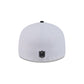 Philadelphia Eagles 2026 Draft Black and White 59FIFTY Fitted Hat
