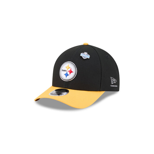 Pittsburgh Steelers 2026 Draft Kids 9FORTY M-Crown Snapback Hat - New Era Cap