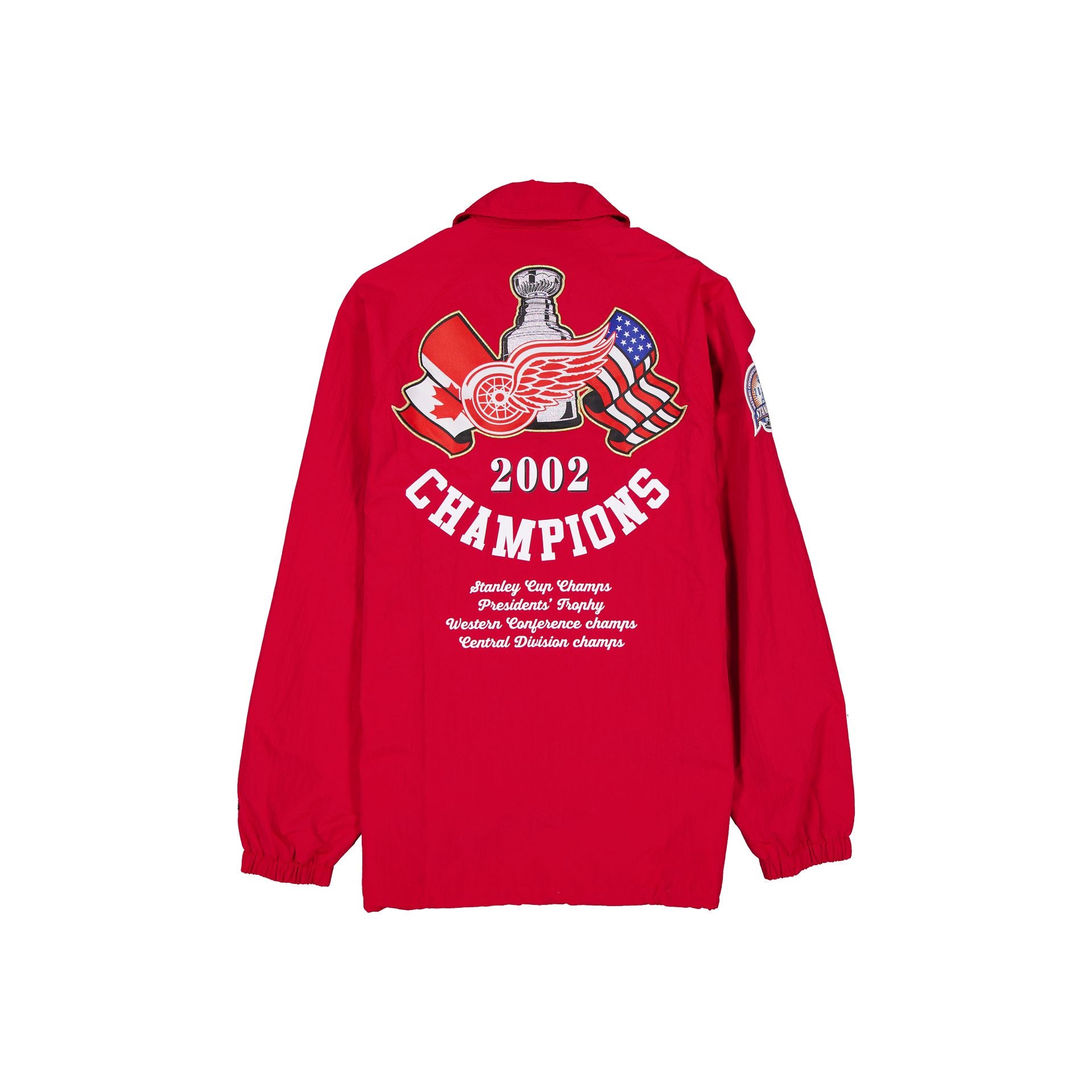 Detroit Red Wings Past Glory Coaches Jacket