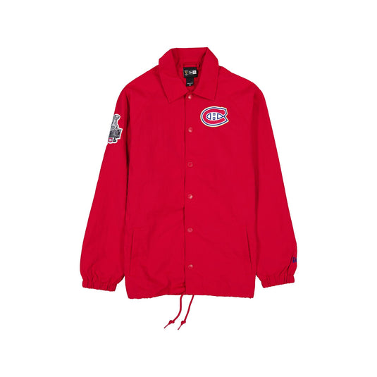Montreal Canadiens Past Glory Coaches Jacket - New Era Cap