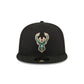 Milwaukee Bucks 2026 Draft Black 9FIFTY Snapback Hat
