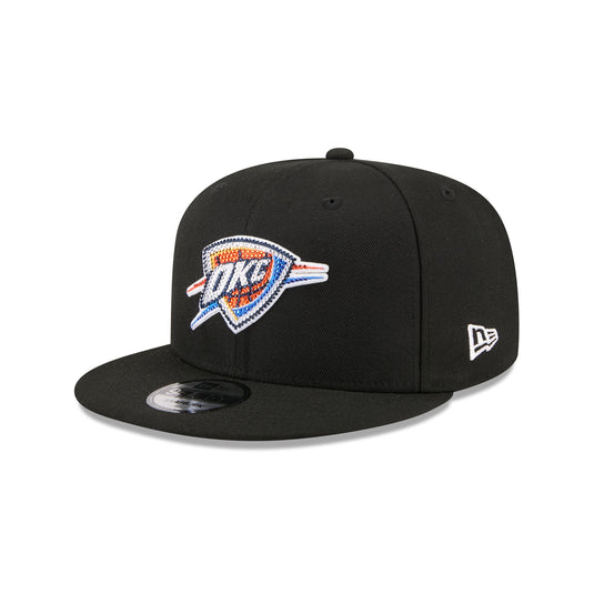 Oklahoma City Thunder 2026 Draft Black 9FIFTY Snapback Hat - New Era Cap