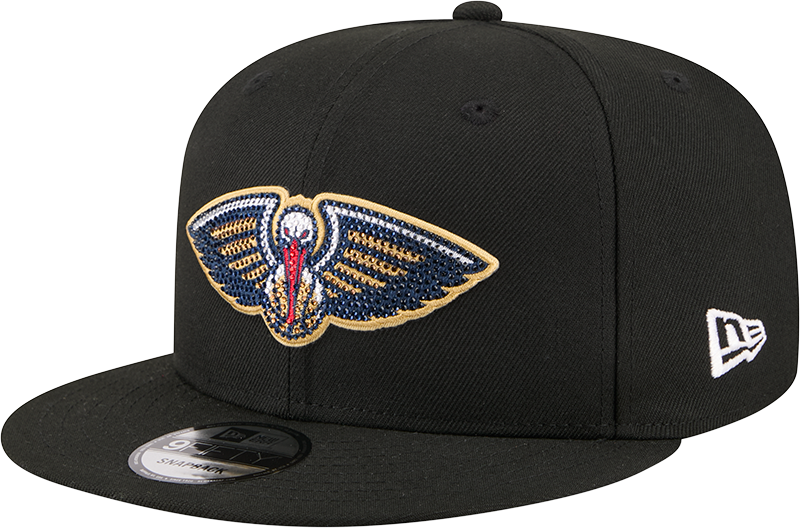 New Orleans Pelicans 2026 Draft Black 9FIFTY Snapback Hat