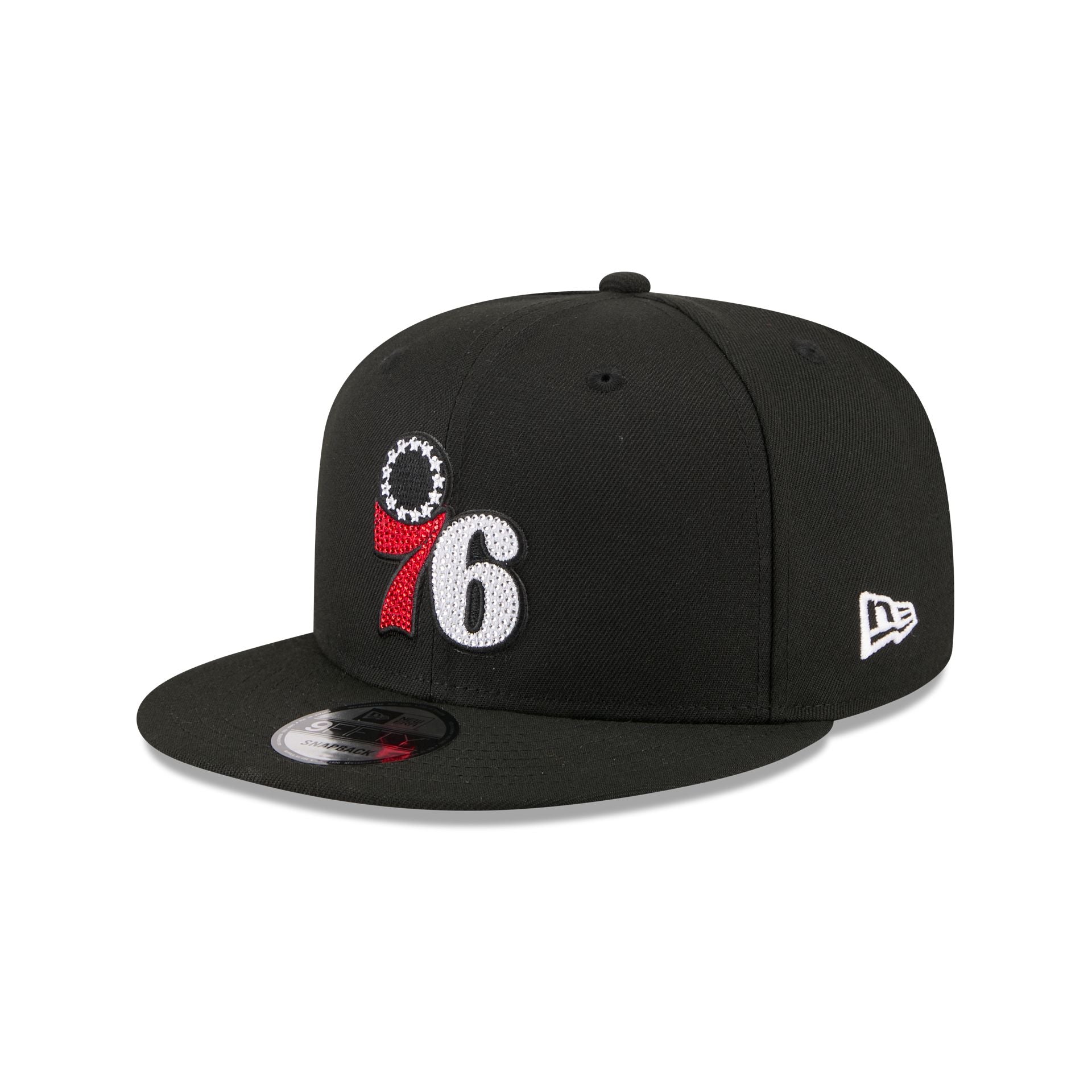 Philadelphia 76ers 2026 Draft Black 9FIFTY Snapback Hat