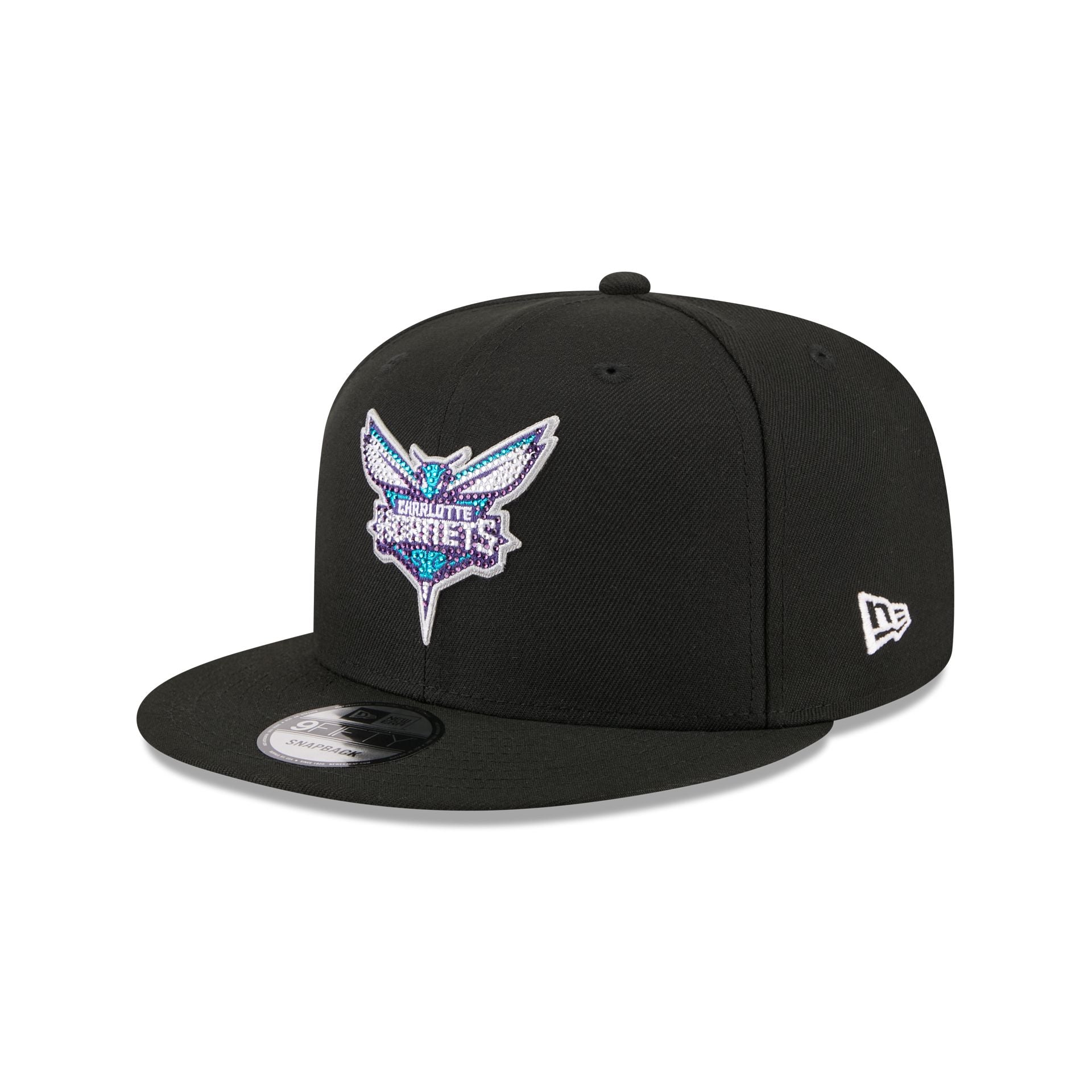 Charlotte Hornets 2026 Draft Black 9FIFTY Snapback Hat