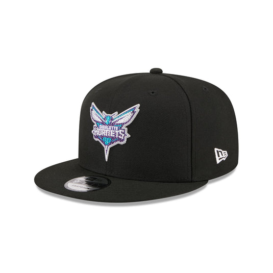Charlotte Hornets 2026 Draft Black 9FIFTY Snapback Hat - New Era Cap