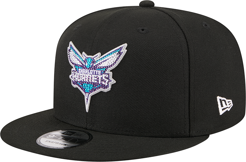 Charlotte Hornets 2026 Draft Black 9FIFTY Snapback Hat