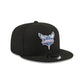 Charlotte Hornets 2026 Draft Black 9FIFTY Snapback Hat