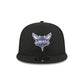 Charlotte Hornets 2026 Draft Black 9FIFTY Snapback Hat