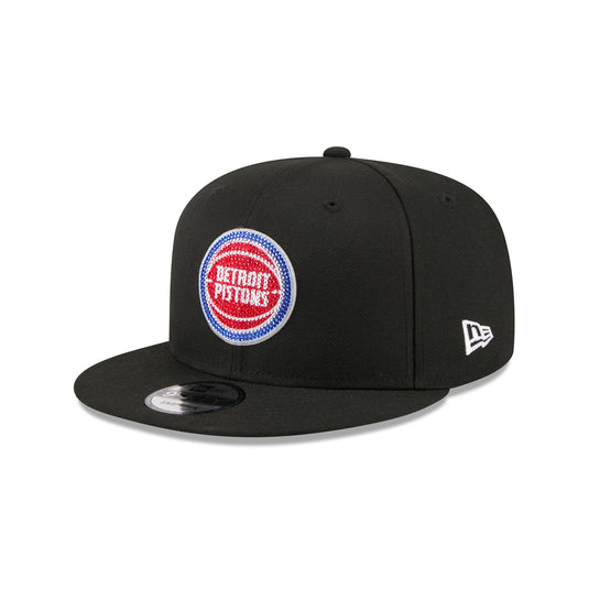 Detroit Pistons 2026 Draft Black 9FIFTY Snapback Hat - New Era Cap