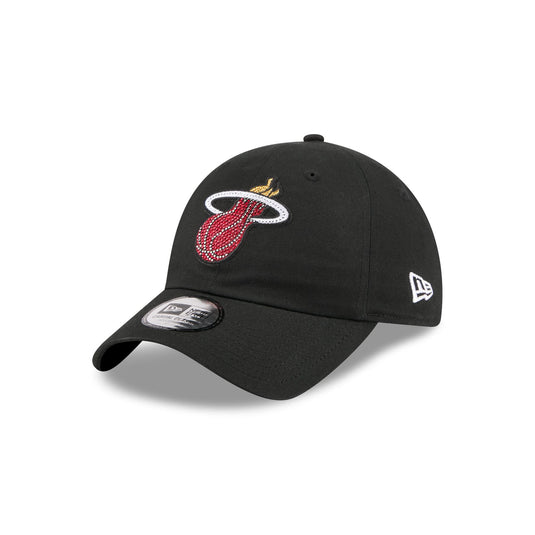 Miami Heat 2026 Draft Black Casual Classic Adjustable Hat - New Era Cap