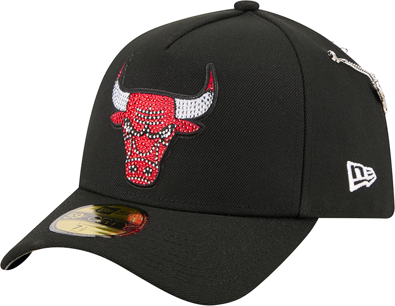 Chicago Bulls 2026 Draft Black 59FORTY A-Frame Fitted Hat