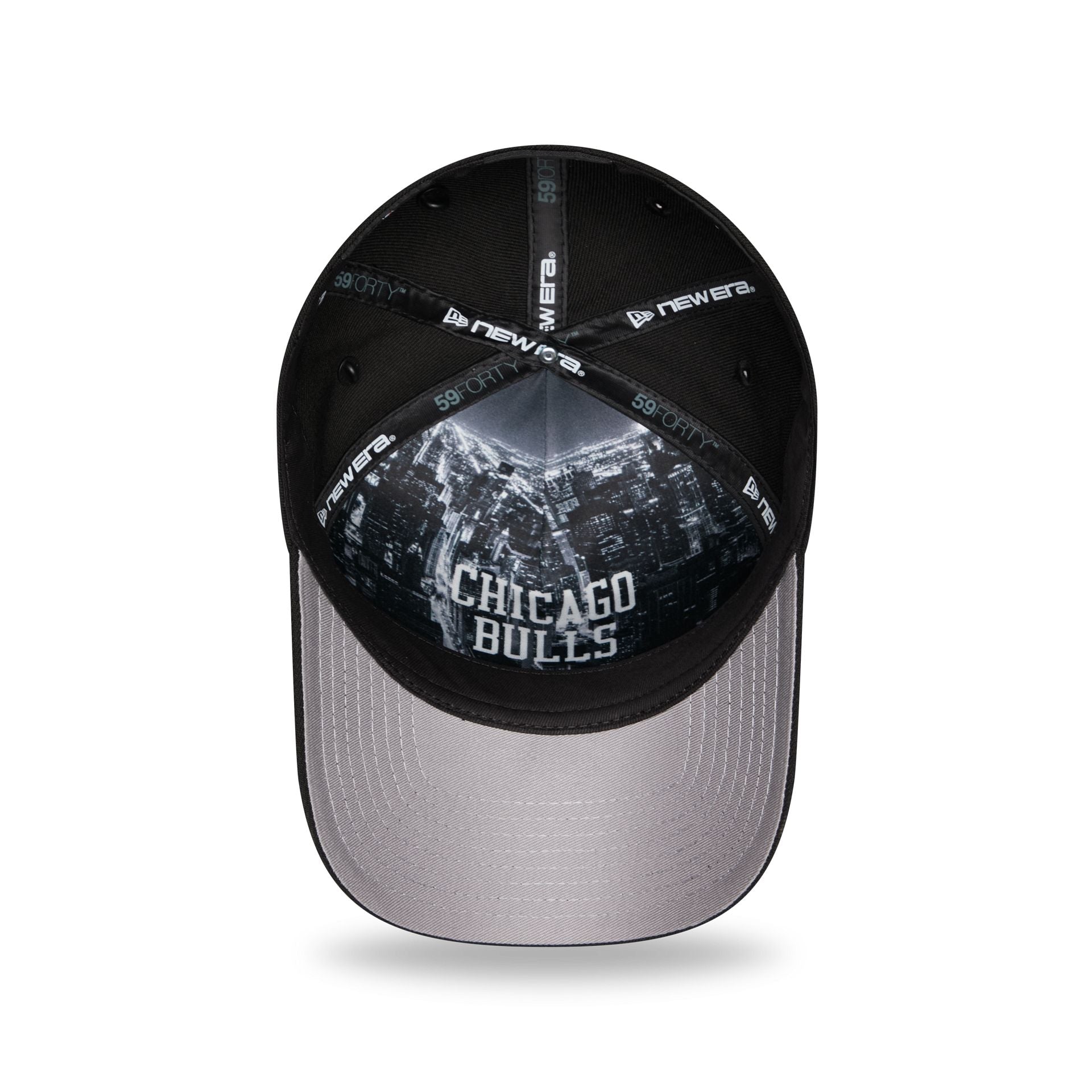 Chicago Bulls 2026 Draft Black 59FORTY A-Frame Fitted Hat