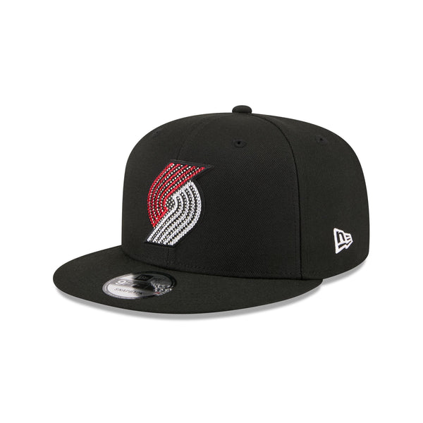 Portland Trail Blazers 2026 Draft Black 9FIFTY Snapback Hat – New