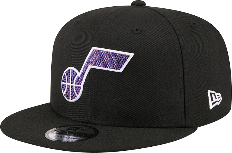 Utah Jazz 2026 Draft Black 9FIFTY Snapback Hat