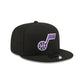 Utah Jazz 2026 Draft Black 9FIFTY Snapback Hat