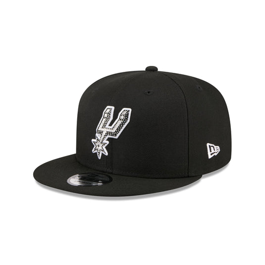 San Antonio Spurs 2026 Draft Black 9FIFTY Snapback Hat - New Era Cap