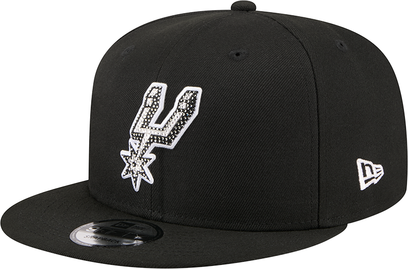 San Antonio Spurs 2026 Draft Black 9FIFTY Snapback Hat