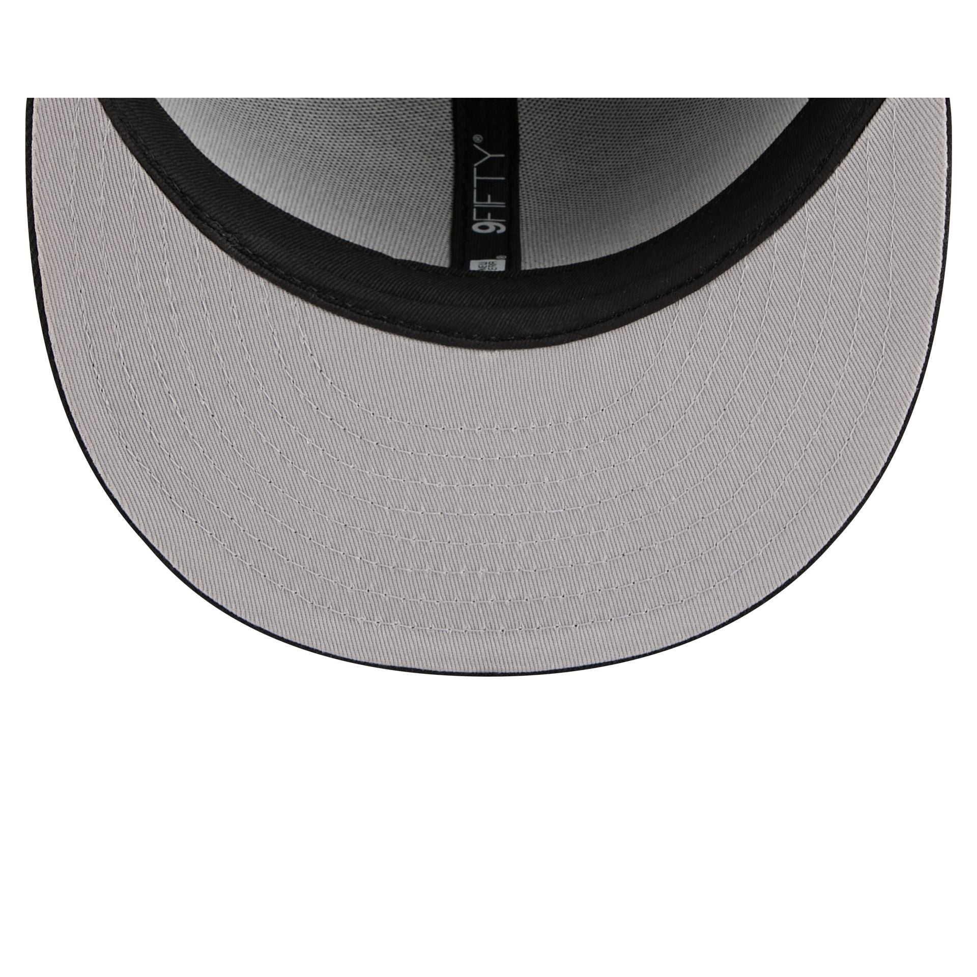 San Antonio Spurs 2026 Draft Black 9FIFTY Snapback Hat