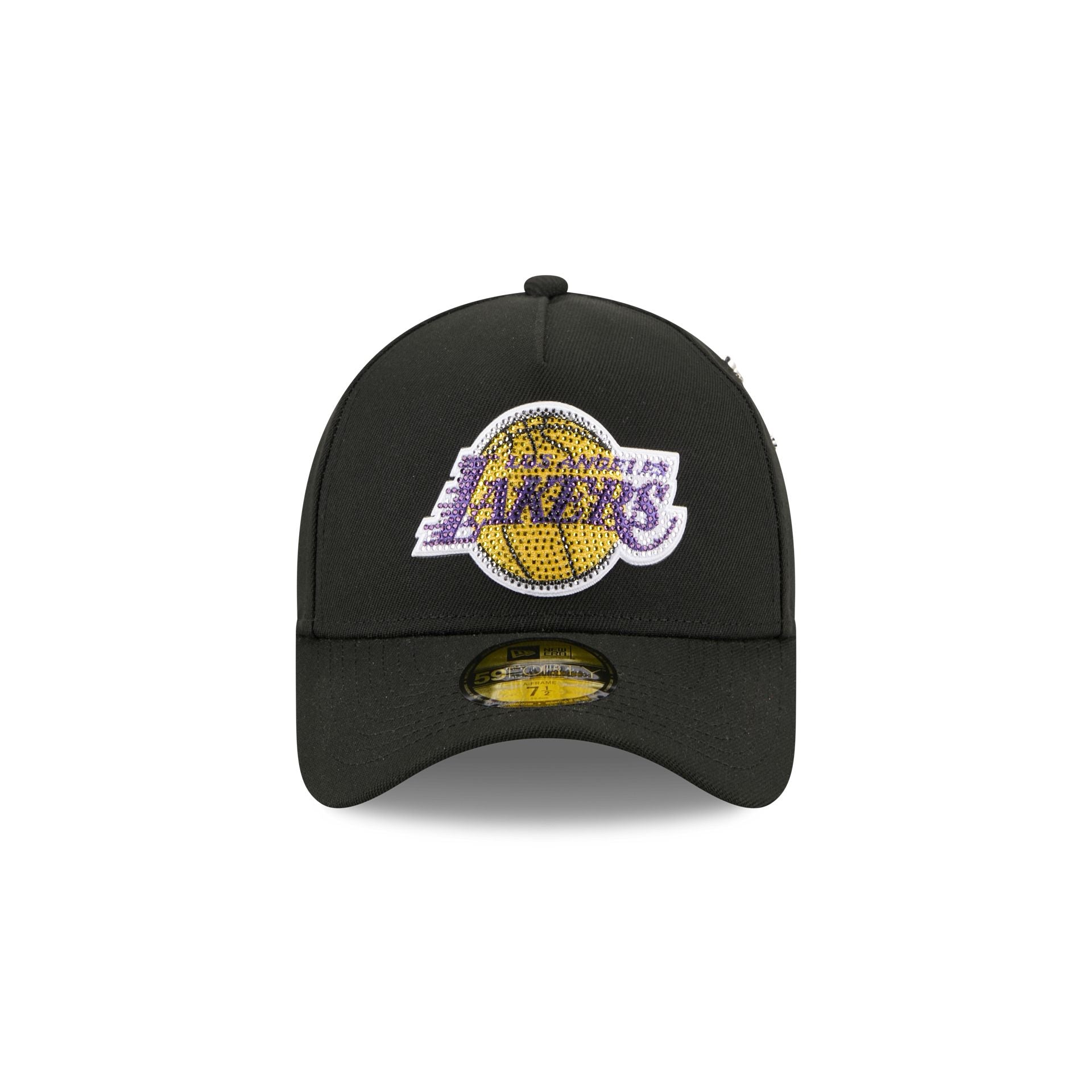 Los Angeles Lakers 2026 Draft Black 59FORTY A-Frame Fitted Hat