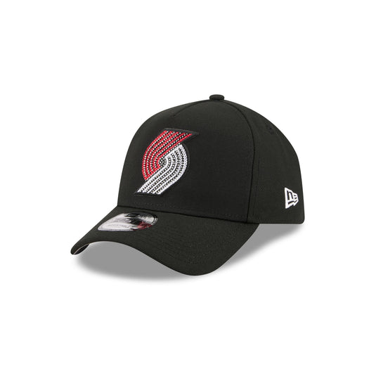 Portland Trail Blazers 2026 Draft Black 9FORTY A-Frame Snapback Hat - New Era Cap