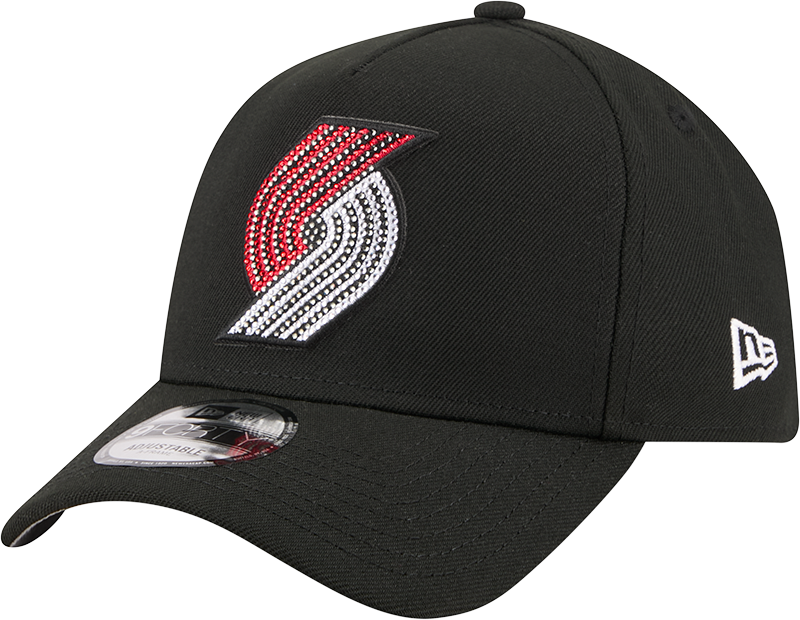 Portland Trail Blazers 2026 Draft Black 9FORTY A-Frame Snapback Hat