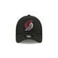 Portland Trail Blazers 2026 Draft Black 9FORTY A-Frame Snapback Hat
