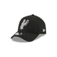 San Antonio Spurs 2026 Draft Black 9FORTY A-Frame Snapback Hat