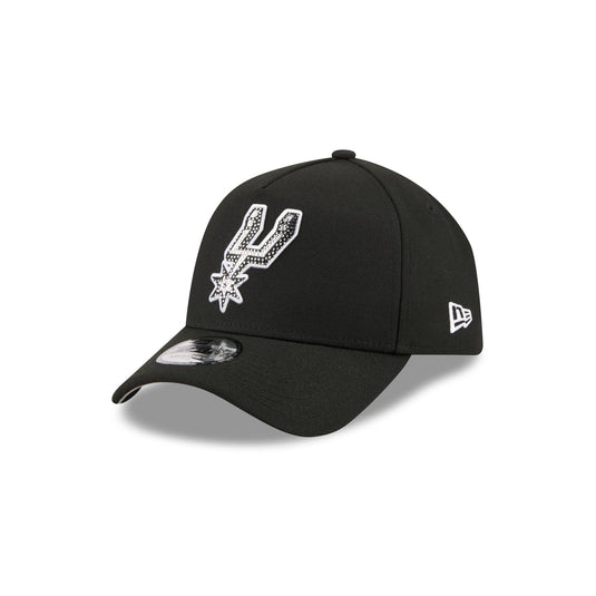 San Antonio Spurs 2026 Draft Black 9FORTY A-Frame Snapback Hat - New Era Cap