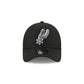 San Antonio Spurs 2026 Draft Black 9FORTY A-Frame Snapback Hat