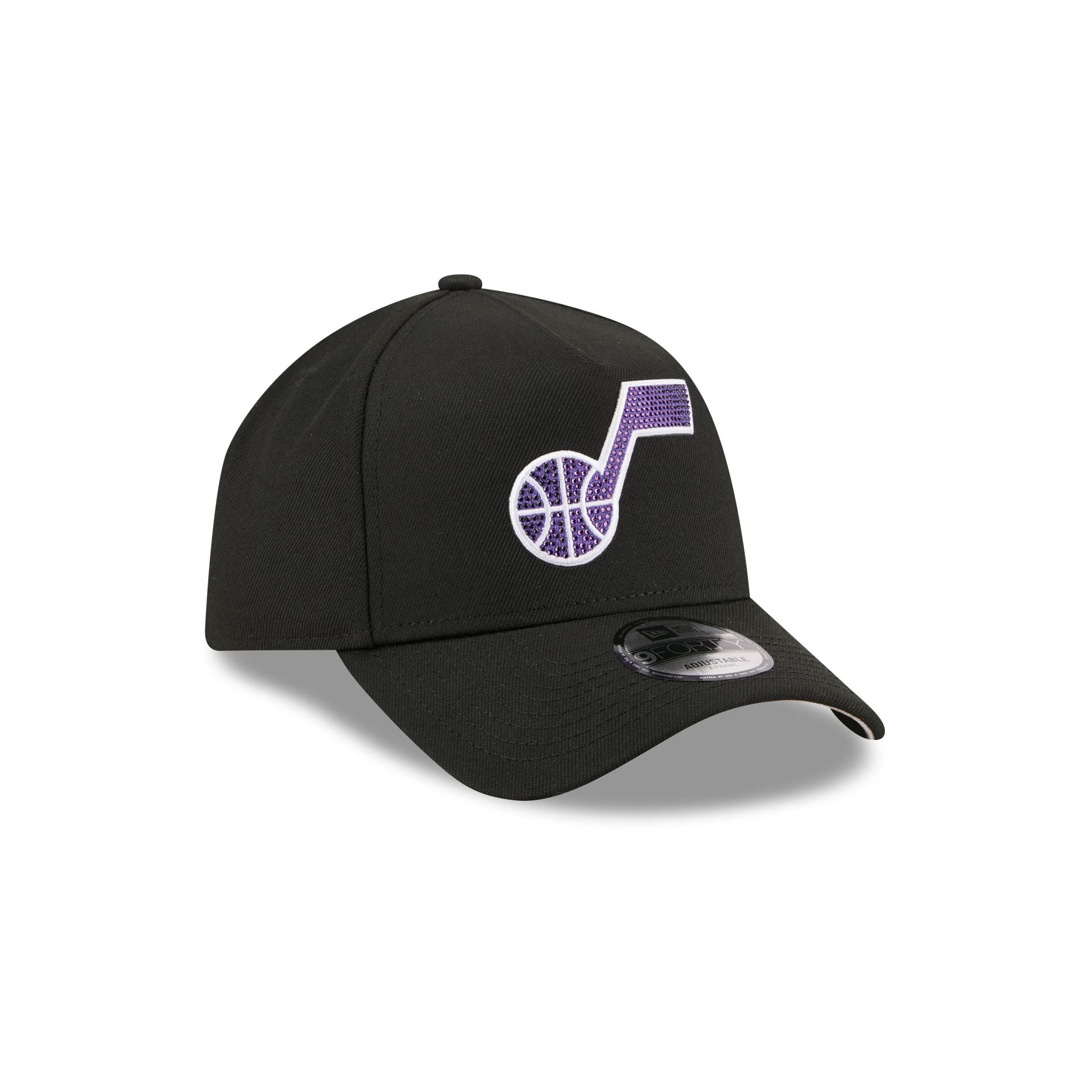 Utah Jazz 2026 Draft Black 9FORTY A-Frame Snapback Hat – New Era Cap