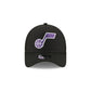 Utah Jazz 2026 Draft Black 9FORTY A-Frame Snapback Hat