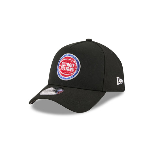 Detroit Pistons 2026 Draft Black 9FORTY A-Frame Snapback Hat - New Era Cap