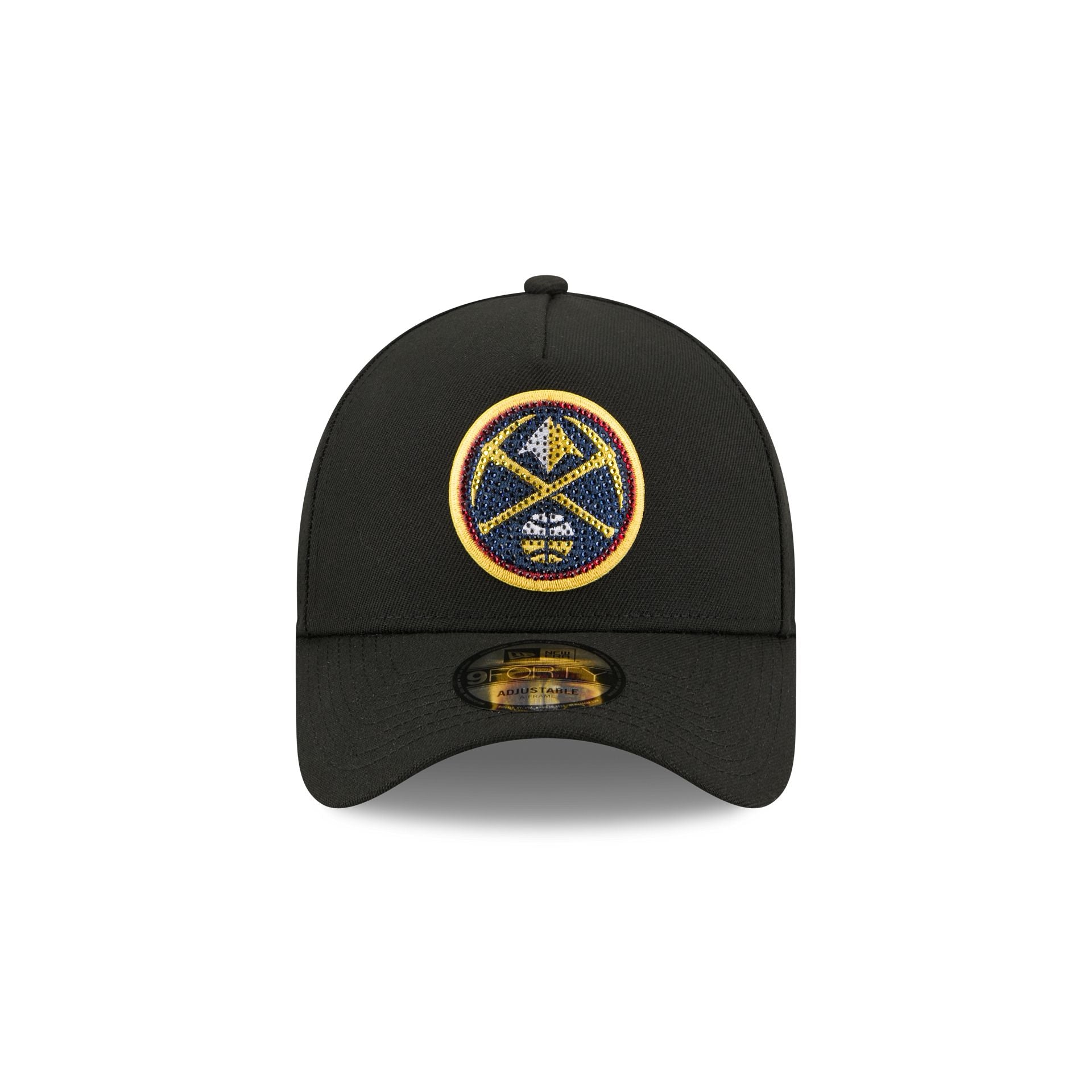 Denver Nuggets 2026 Draft Black 9FORTY A-Frame Snapback Hat