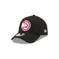 Atlanta Hawks 2026 Draft Black 9FORTY A-Frame Snapback Hat