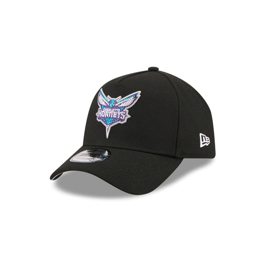 Charlotte Hornets 2026 Draft Black 9FORTY A-Frame Snapback Hat - New Era Cap