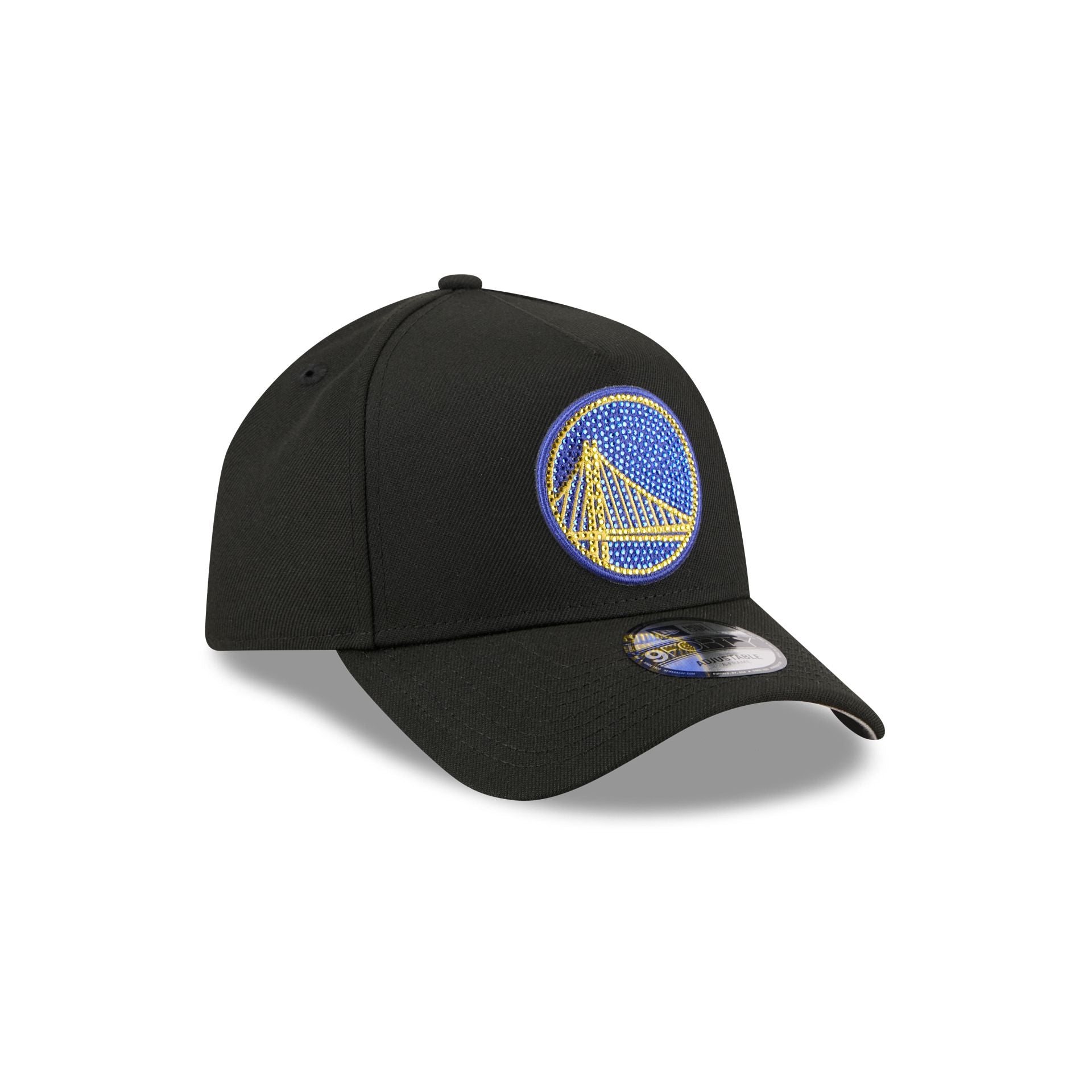 Golden State Warriors 2026 Draft Black 9FORTY A-Frame Snapback Hat