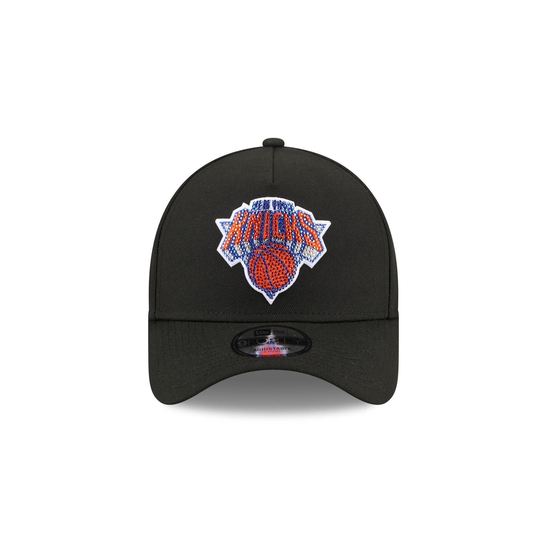 New York Knicks 2026 Draft Black 9FORTY A-Frame Snapback Hat – New