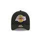 Los Angeles Lakers 2026 Draft Black 9FORTY A-Frame Snapback Hat