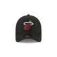 Miami Heat 2026 Draft Black 9FORTY A-Frame Snapback Hat