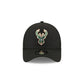 Milwaukee Bucks 2026 Draft Black 9FORTY A-Frame Snapback Hat
