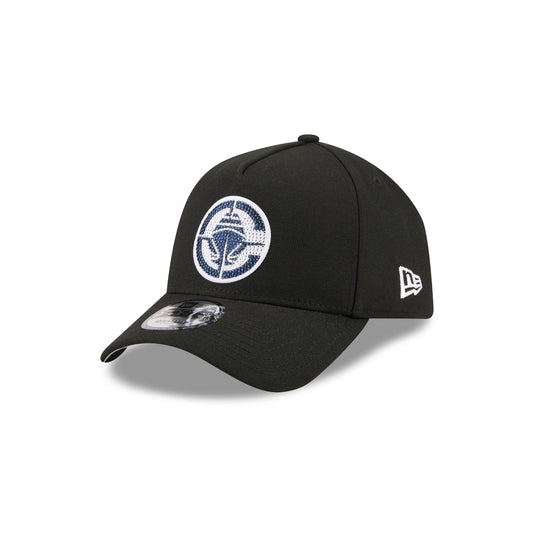 Los Angeles Clippers 2026 Draft Black 9FORTY A-Frame Snapback Hat - New Era Cap