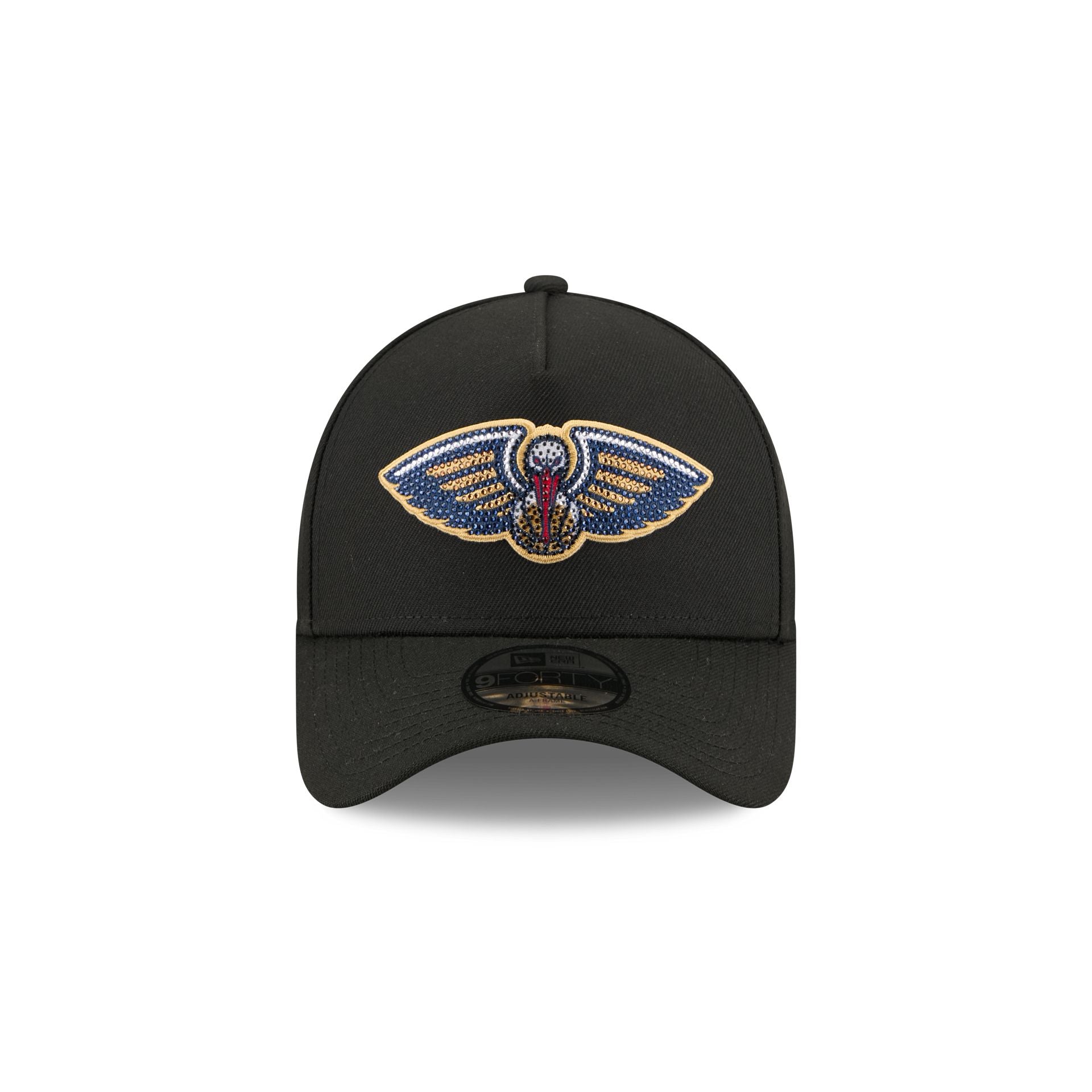 New Orleans Pelicans 2026 Draft Black 9FORTY A-Frame Snapback Hat