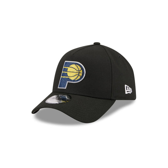Indiana Pacers 2026 Draft Black 9FORTY A-Frame Snapback Hat - New Era Cap