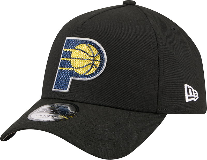 Indiana Pacers 2026 Draft Black 9FORTY A-Frame Snapback Hat