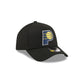 Indiana Pacers 2026 Draft Black 9FORTY A-Frame Snapback Hat
